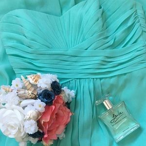 David’s Bridal. Color: Spa. Bridesmaids Dress